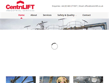 Tablet Screenshot of centrilift.co.uk
